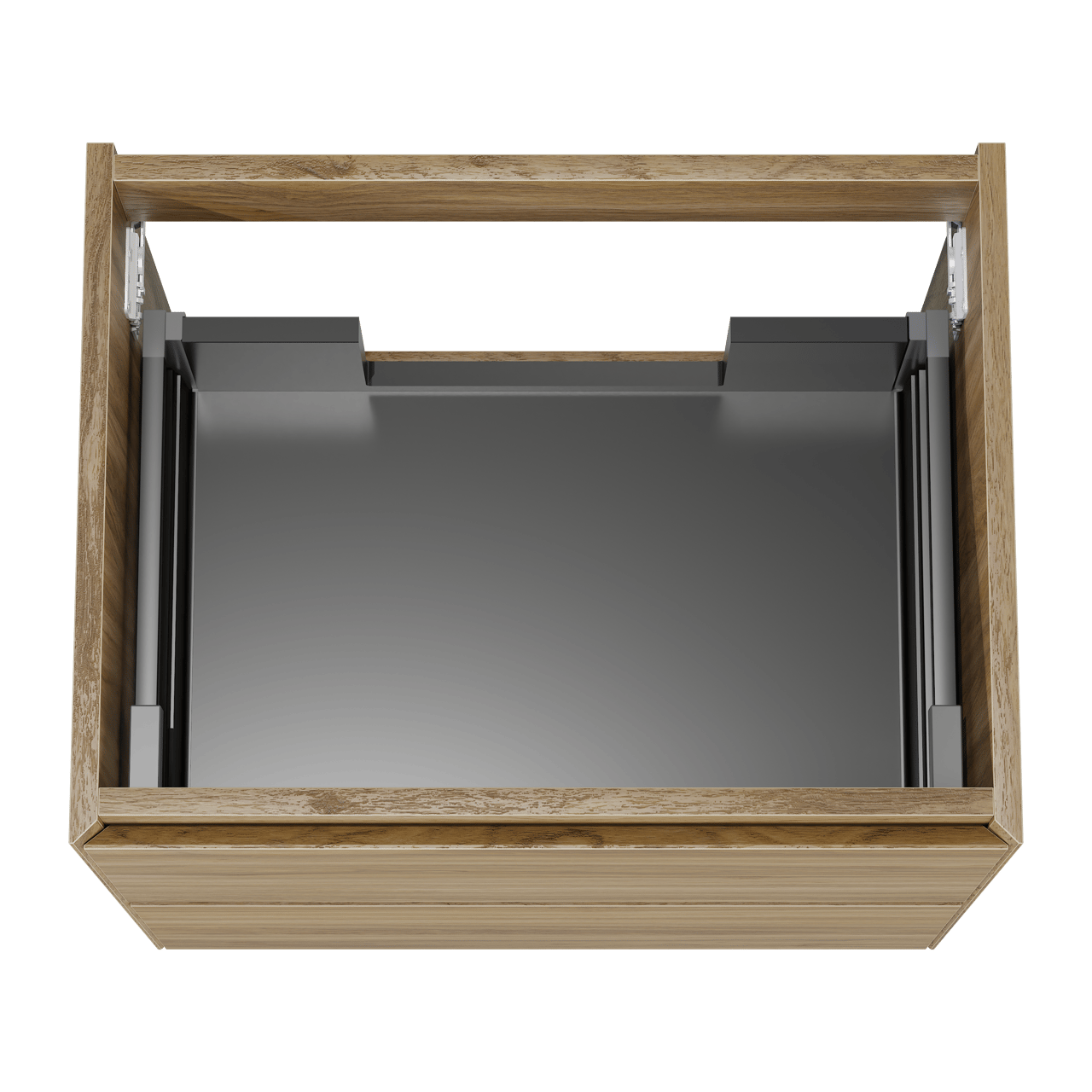 Balmani Mitra Compact meuble sous-lavabo suspendu 60 x 46 cm chêne sauvage 2 tiroirs