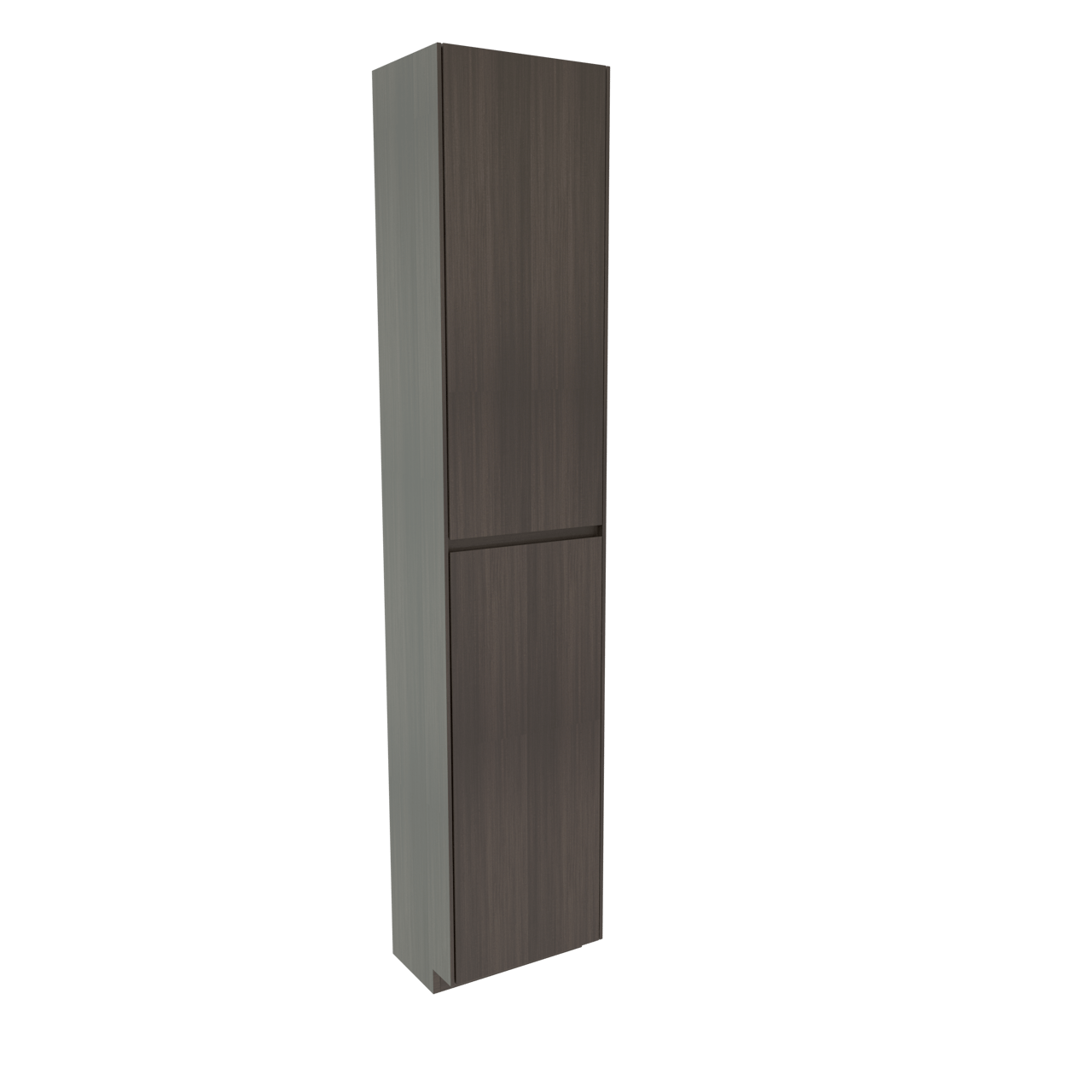 Storke Edge staande badkamerkast rechts donkere eiken 40 x 30 x 200 cm