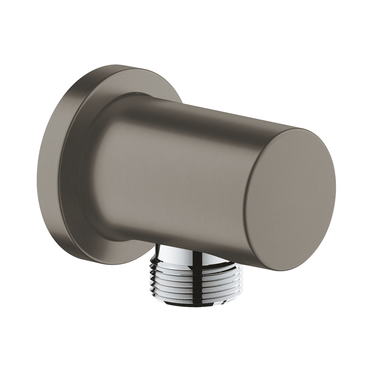 Grohe Rainshower Round doucheslangaansluiting 1/2" brushed hard graphite