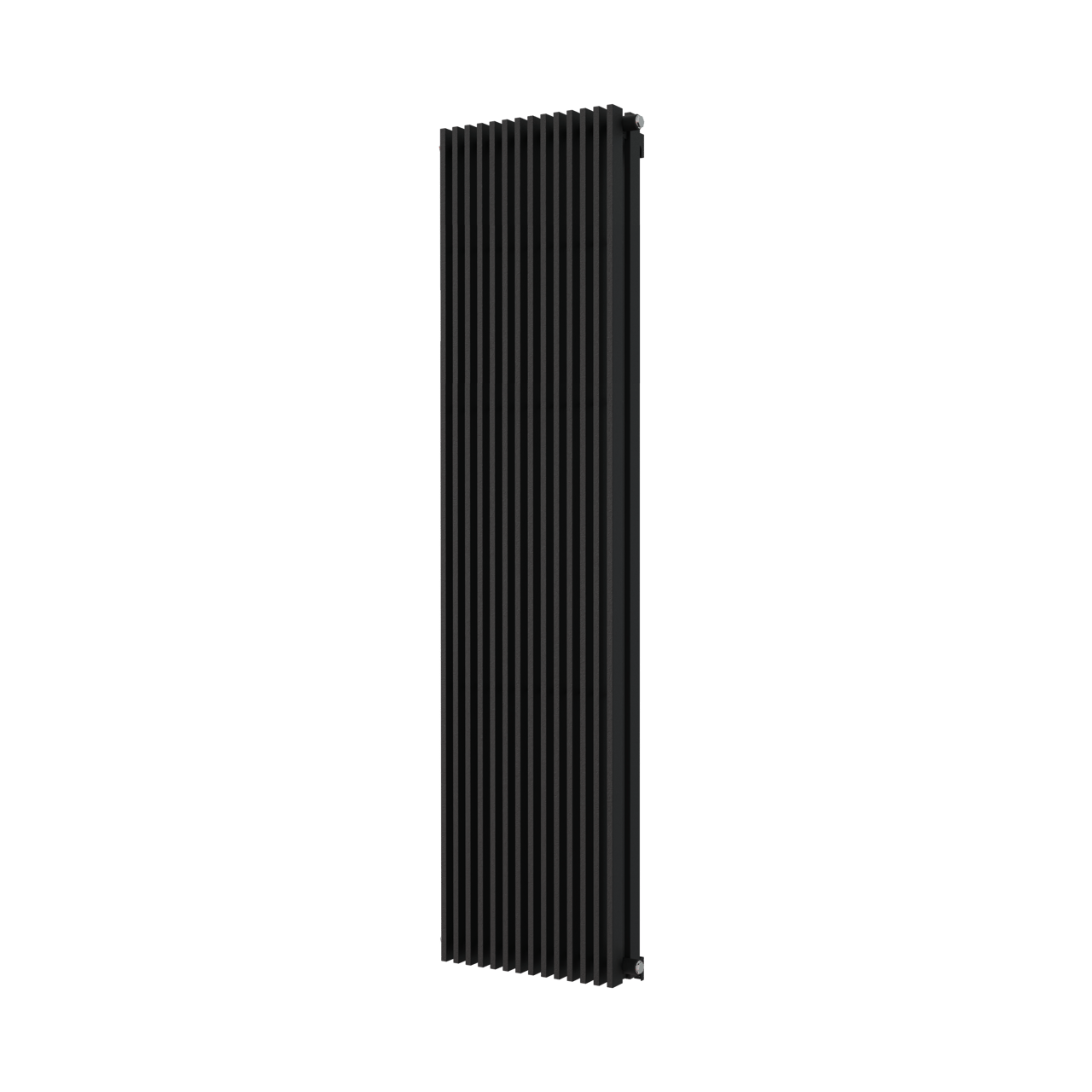 Vipera Corrason radiateur de salle de bains double 50 x 180 cm chauffage central noir mat raccordements latéral et central possibles 2.537W