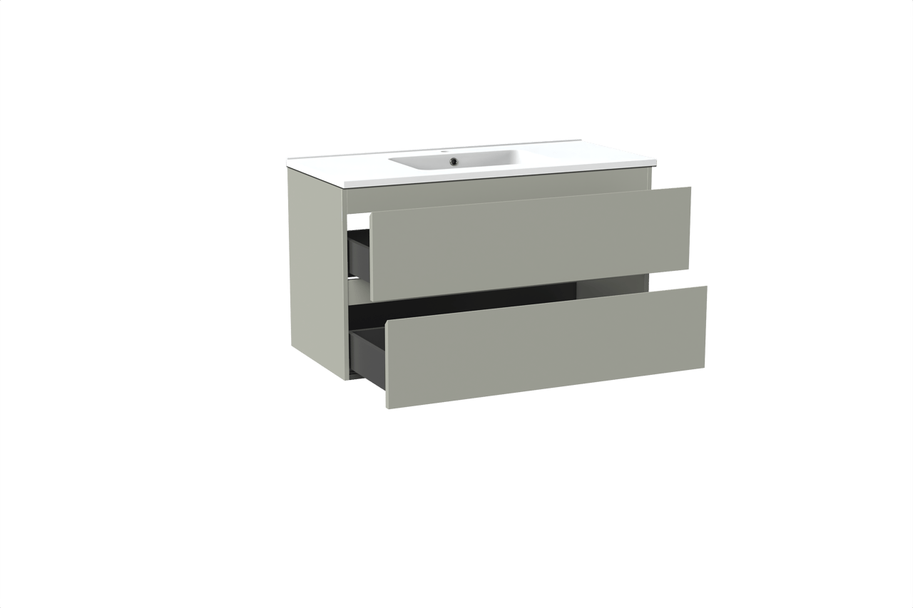 Linie Lado Badmöbel Set mit Vano Waschtisch