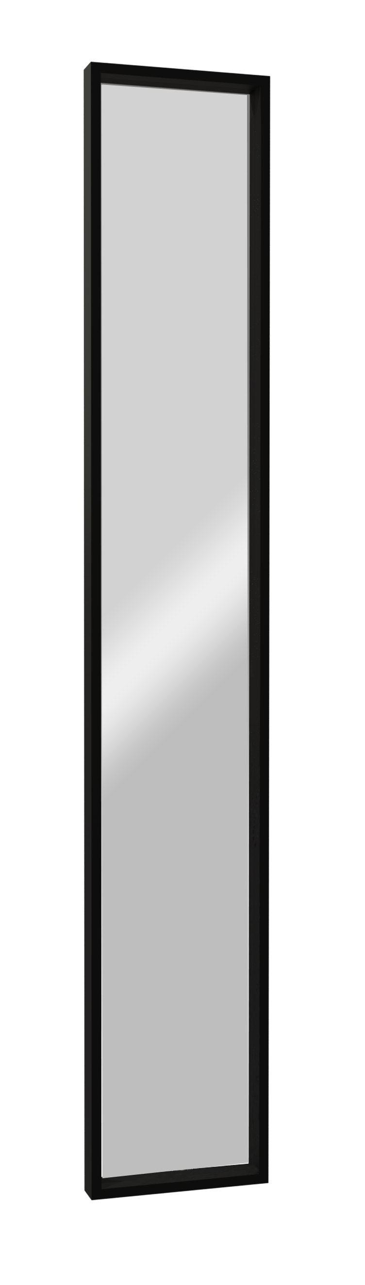 Balmani Expo Badspiegel: Rechteckig, Schwarz, 17 x 109 cm