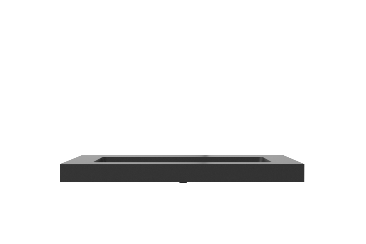Storke Scuro High plan simple quartz mat 120 x 52 cm