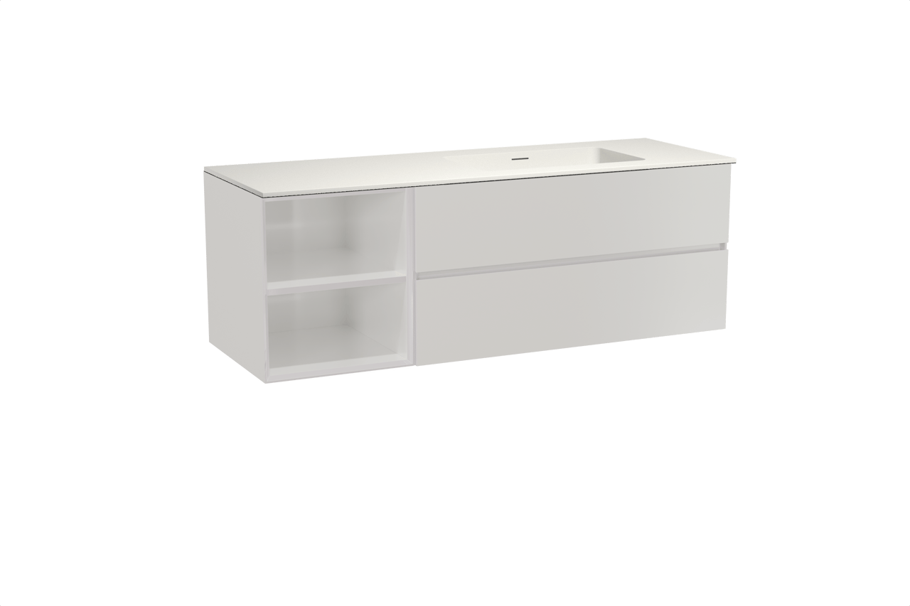 Storke Edge badkamermeubel met Mata wastafel