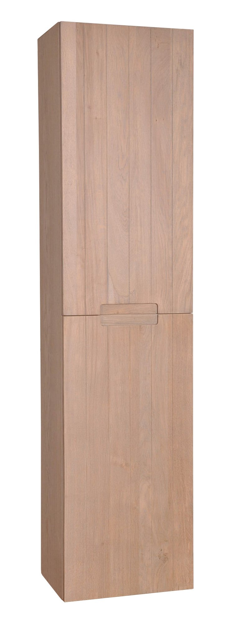 Balmani Adagio Badhochschrank: Stehend, Eiche verwittert, 45 x 35 x 197 cm