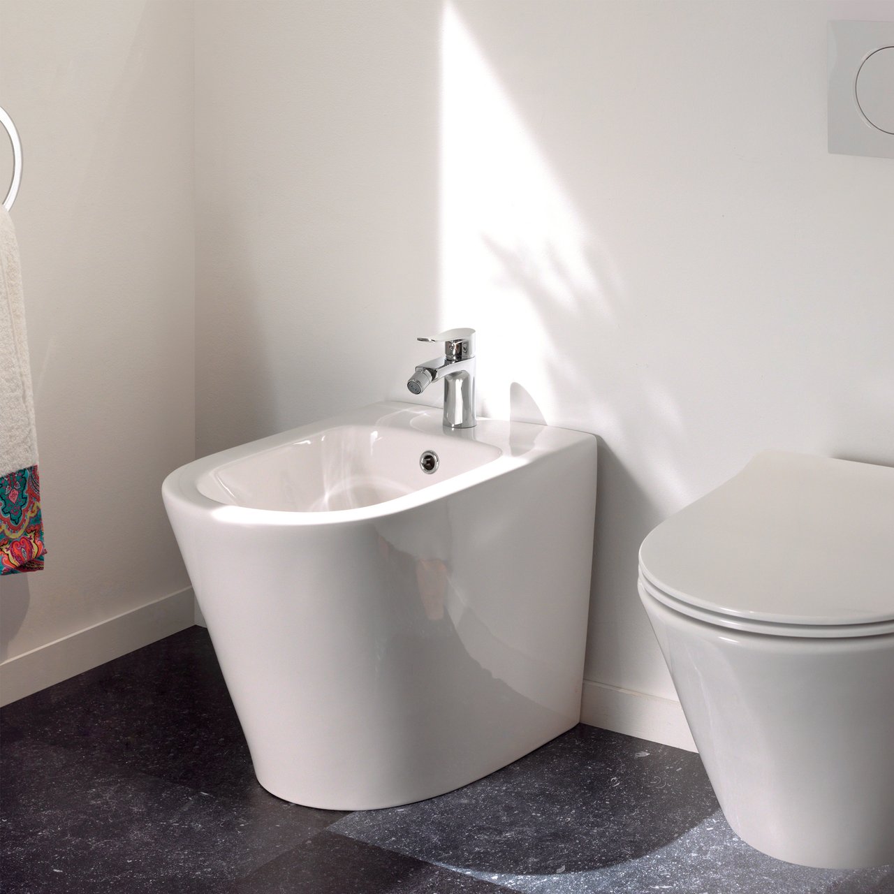 Blaufoss Lima bidetkraan glanzend chroom