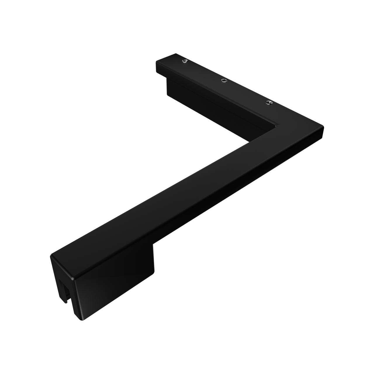 Balmani Modular barre de stabilisation courte à droite 18 x 14 cm noir mat