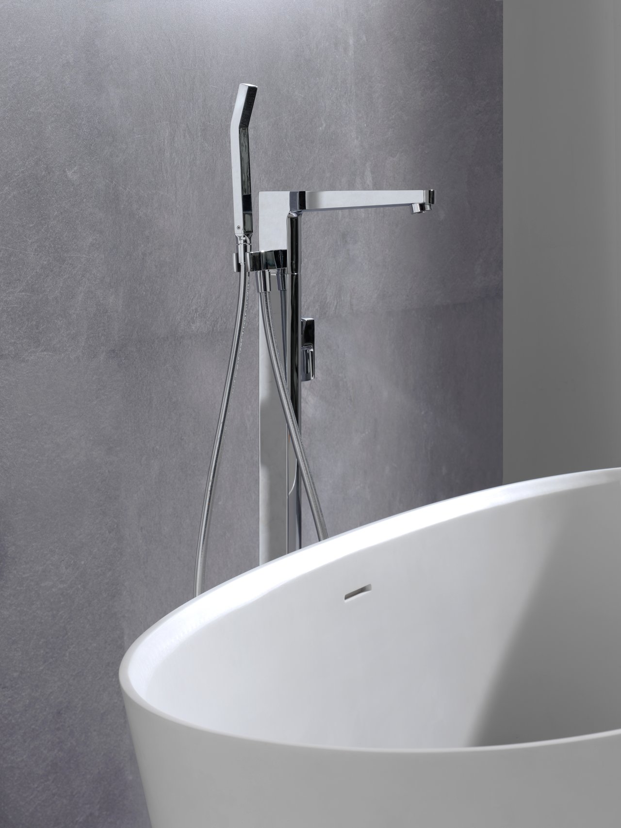 Blaufoss Bellini robinet de bain sur pied chromé