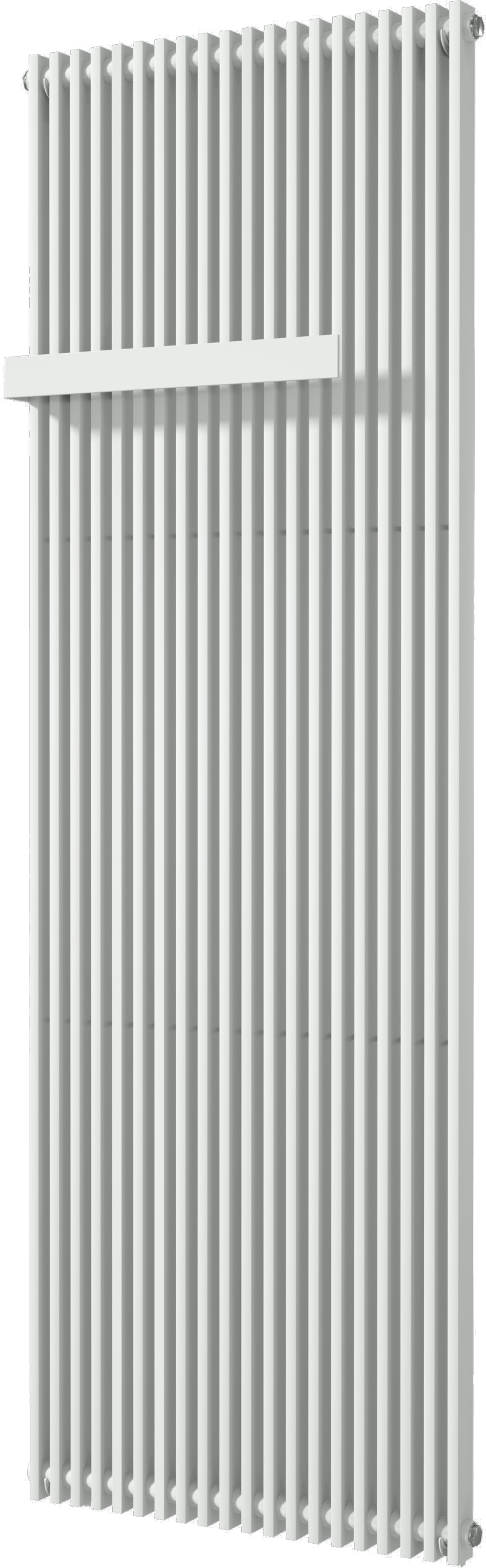 Vipera Corrason Badheizkörper, 60 x 180 cm, Zentralheizung, Weiß matt, Seitenanschluss, 1819W