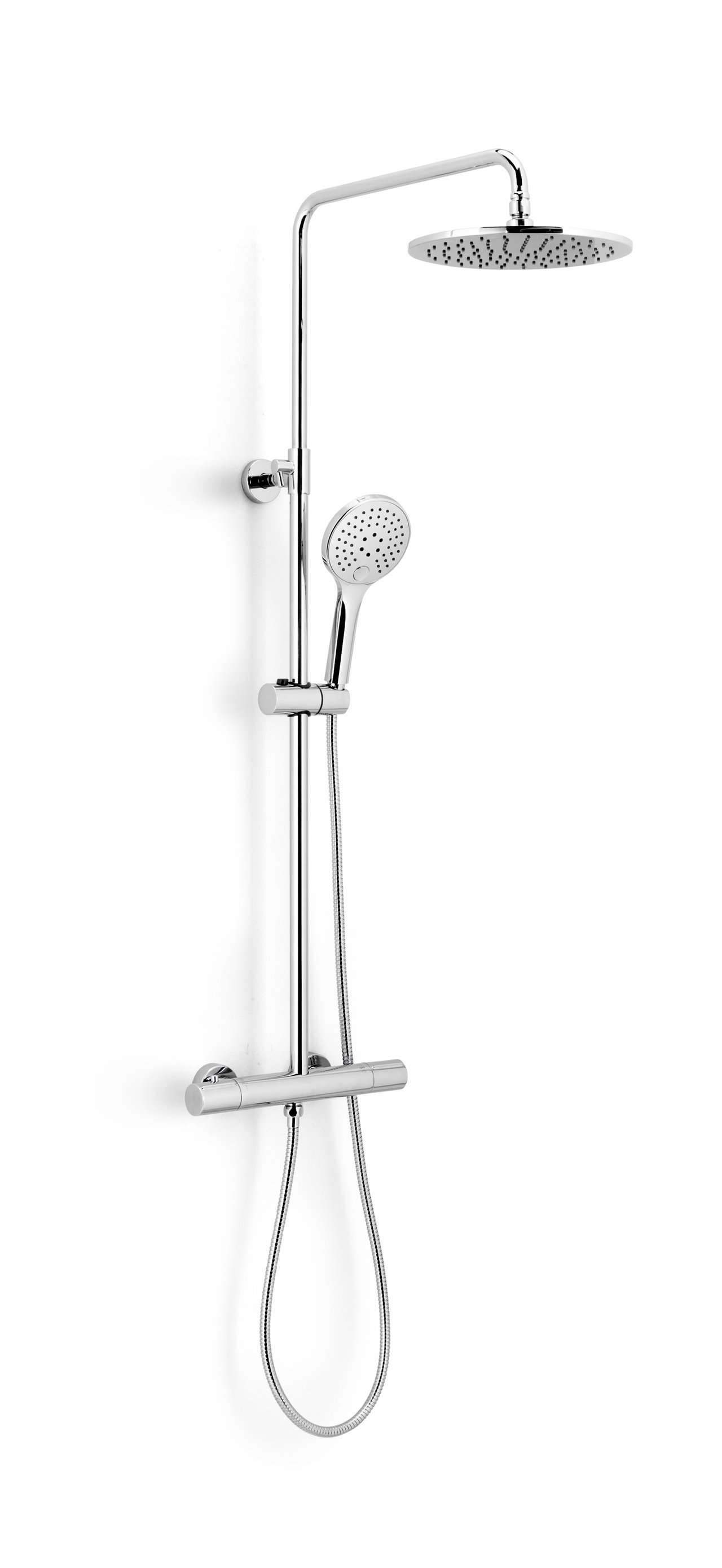 Blaufoss Orion 250 colonne de douche de pluie mitigeur thermostatique chrome brillant