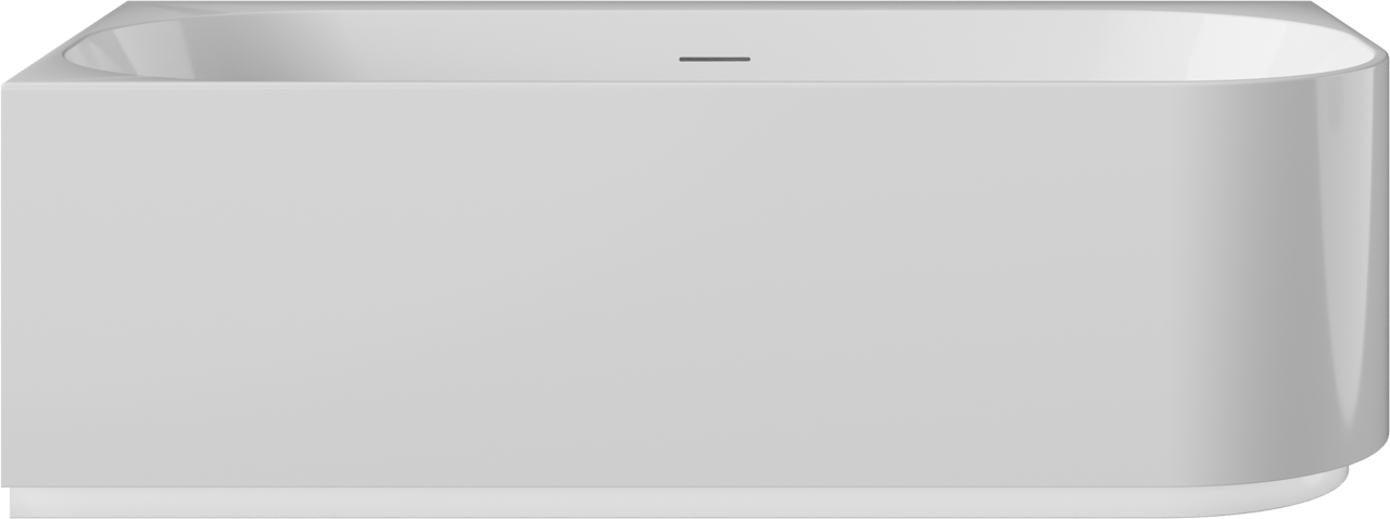 Luca Varess Laguna hoekbad links airmassage met LED 170 x 85 cm acryl Hoogglans Wit