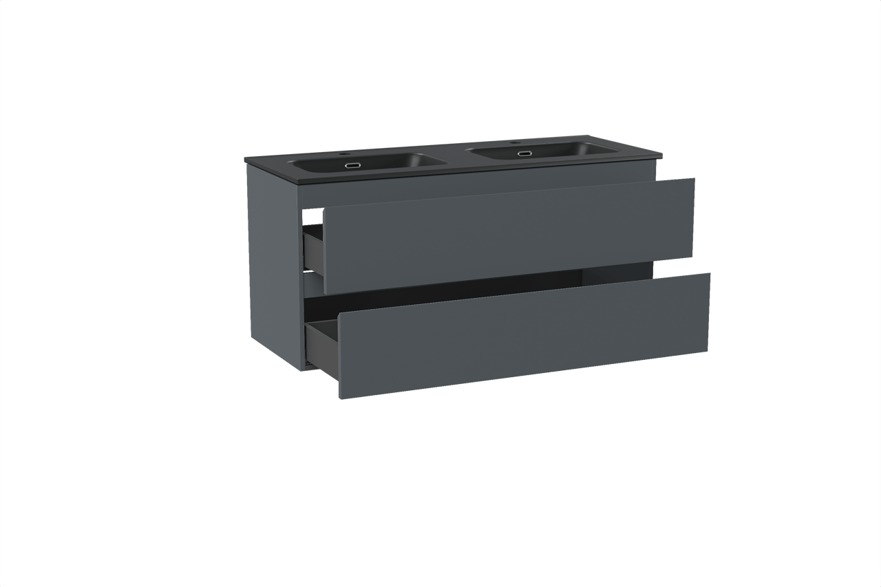 Linie Lado meuble salle de bains avec plan vasque Baro