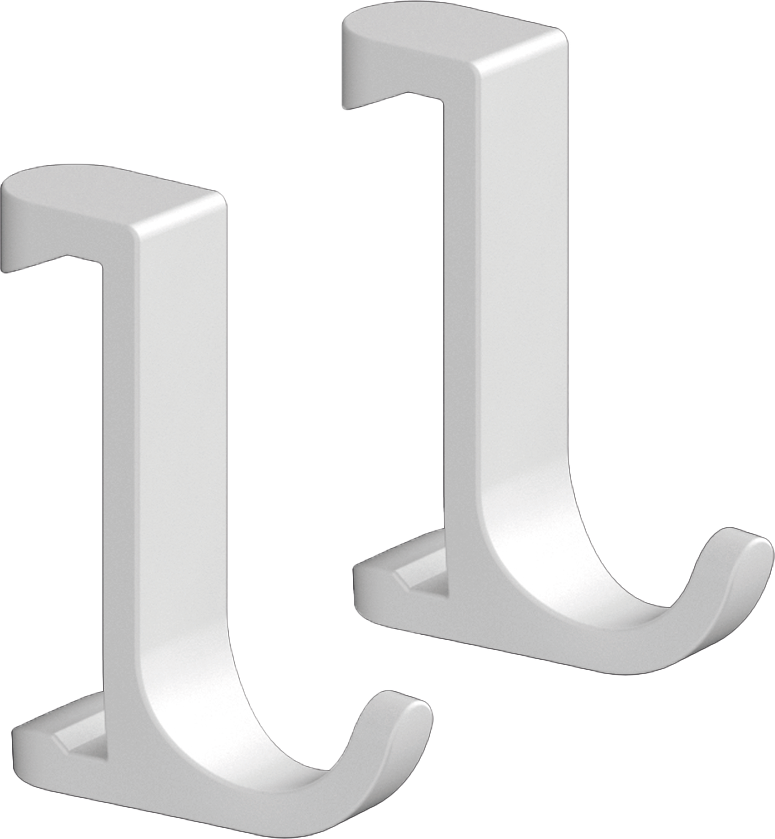 Hansgrohe WallStoris Handtuchhaken Weiß Matt