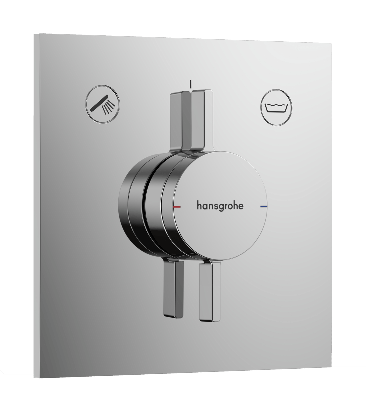 Hansgrohe DuoTurn E inbouw mengkraan glanzend chroom