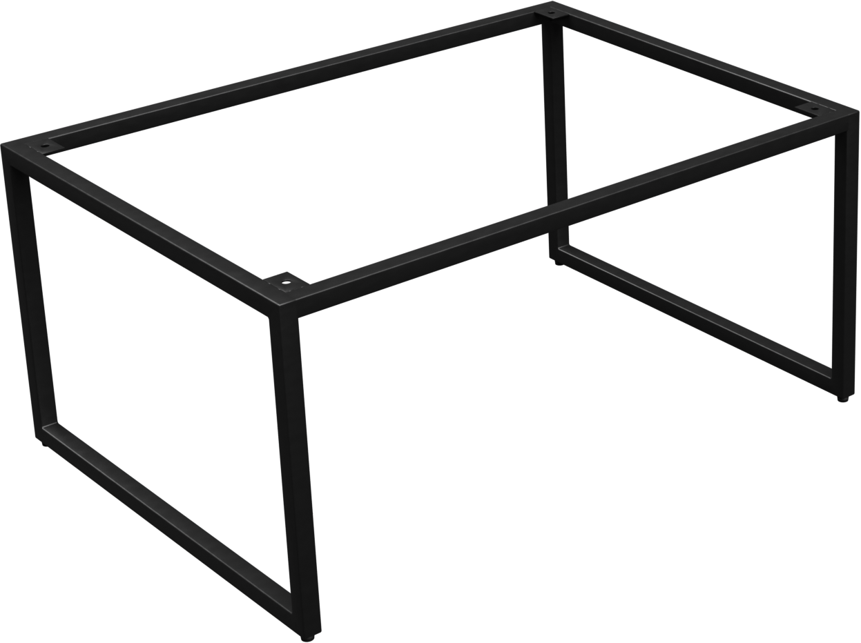 Linie Lado decoratieve frame Mat Zwart 60 x 44 cm