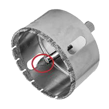 Santeg diamantboor met centreerpunt Ø 66mm