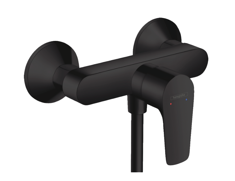 Hansgrohe Talis E robinet de douche mitigeur Noir Mat