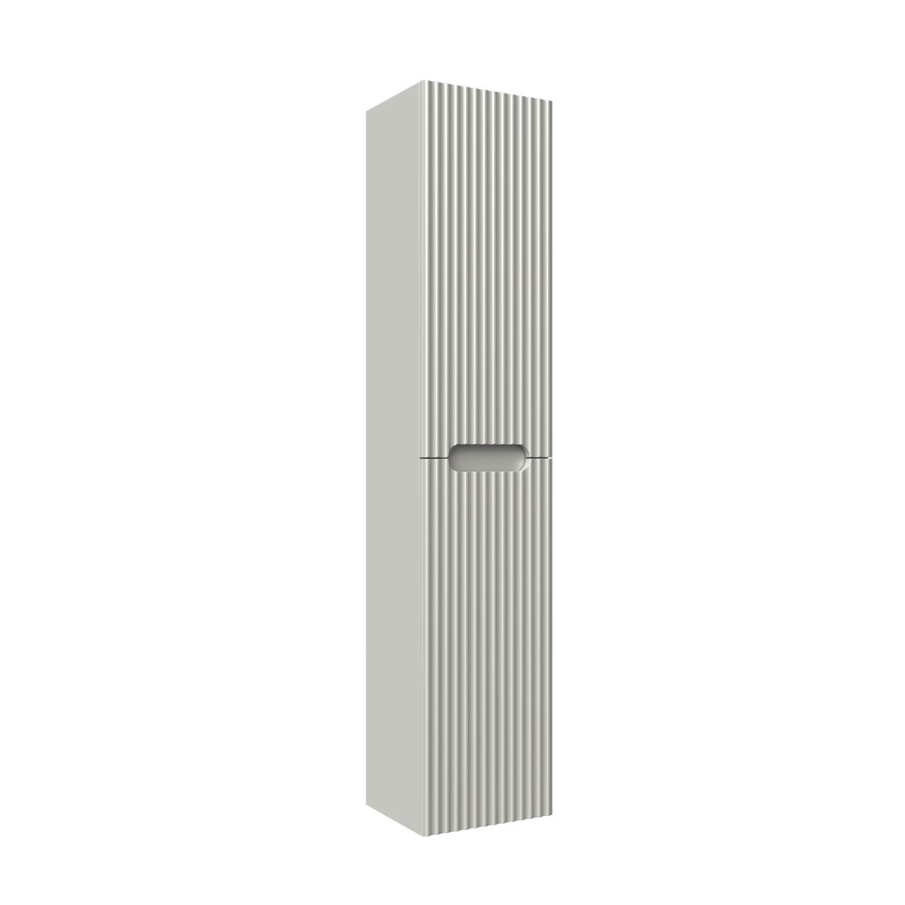 Linie Ribbo zwevend badkamerkast greige 35 x 30 x 170 cm