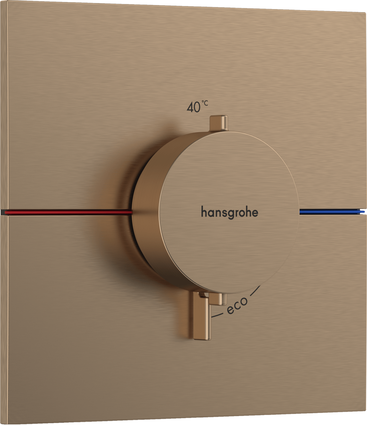 Hansgrohe Showerselect Comfort E thermostat encastrable Brushed Bronze