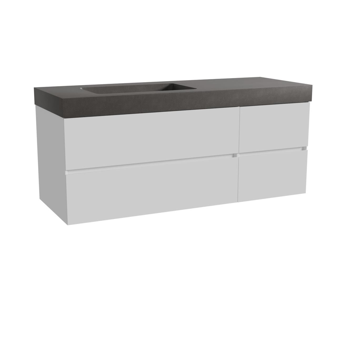 Storke Edge badkamermeubel met Scuro High Wastafel