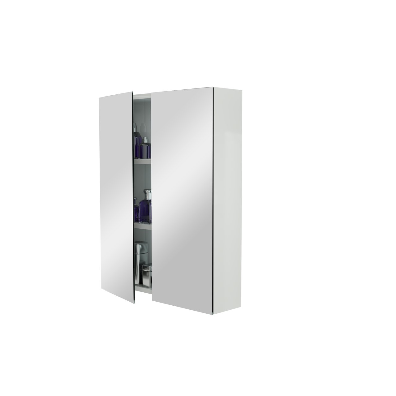 Storke Reflecta armoire de toilette 60 x 75 cm Blanc Brillant