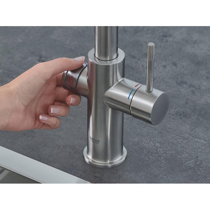 Grohe Red Duo keukenkraan glanzend chroom