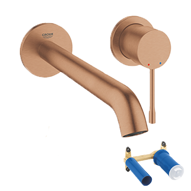 Grohe Essence L robinet de lavabo, élément encastré inclus