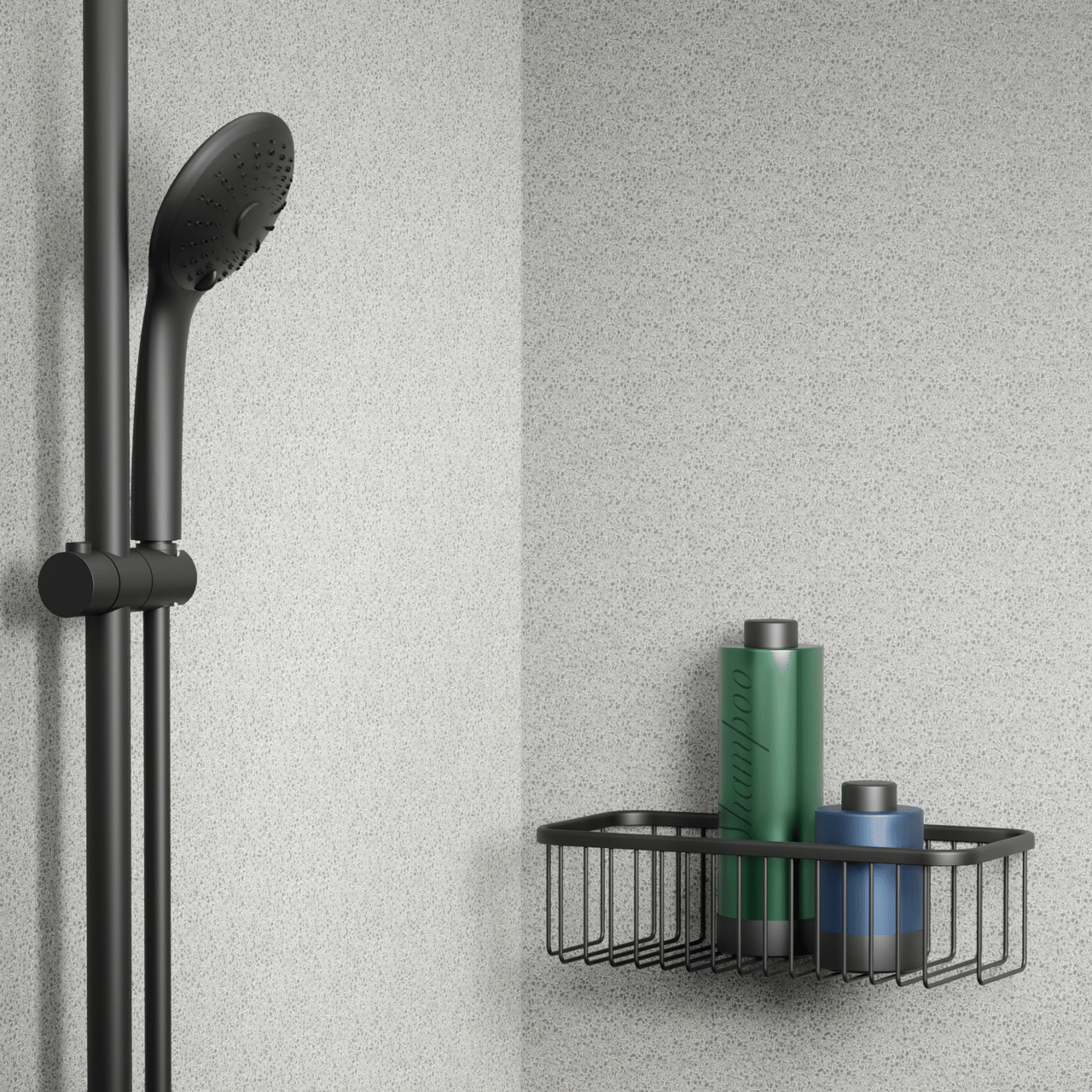 Blaufoss Jenna zeeprek wand mat zwart 30 cm