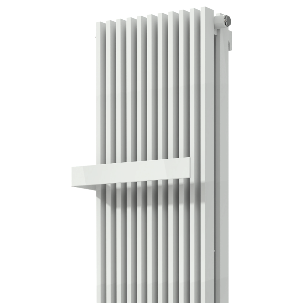 Vipera porte-serviette pour Corrason double 40 cm blanc mat