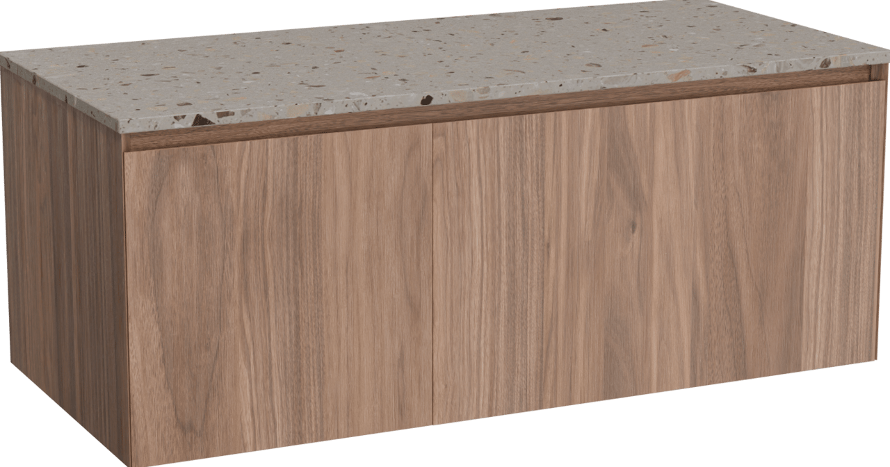 Balmani Idra badkamermeubel met Stretto wastafelblad voor waskom(men)