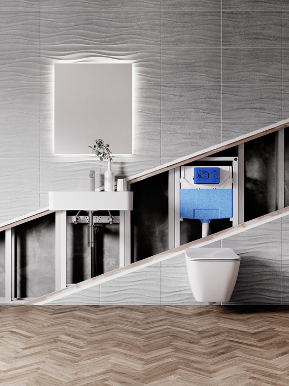 Ideal Standard ProSys inbouwreservoir, inclusief Smartflush vloeistof en conversie kit
