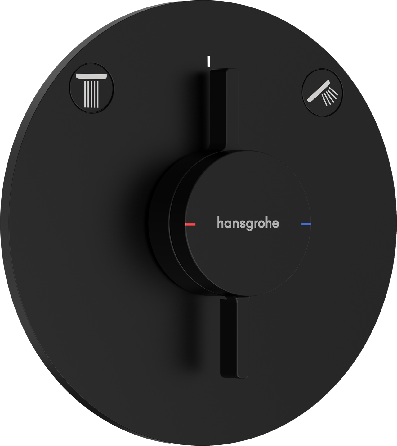 Hansgrohe DuoTurn S inbouw mengkraan mat zwart