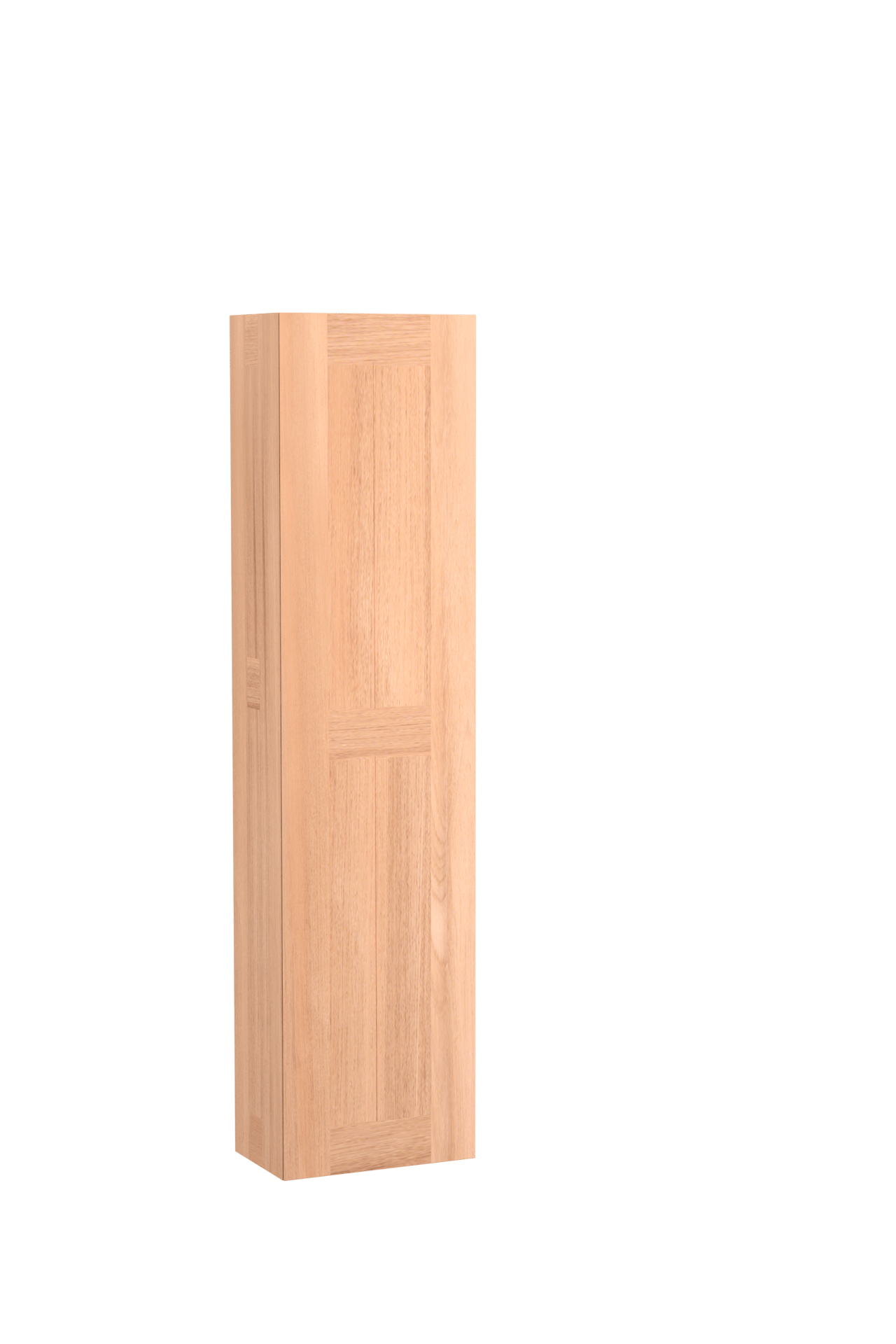 Balmani Mitra Elements hängender Hochschrank, Teak, 32 x 20 x 130 cm