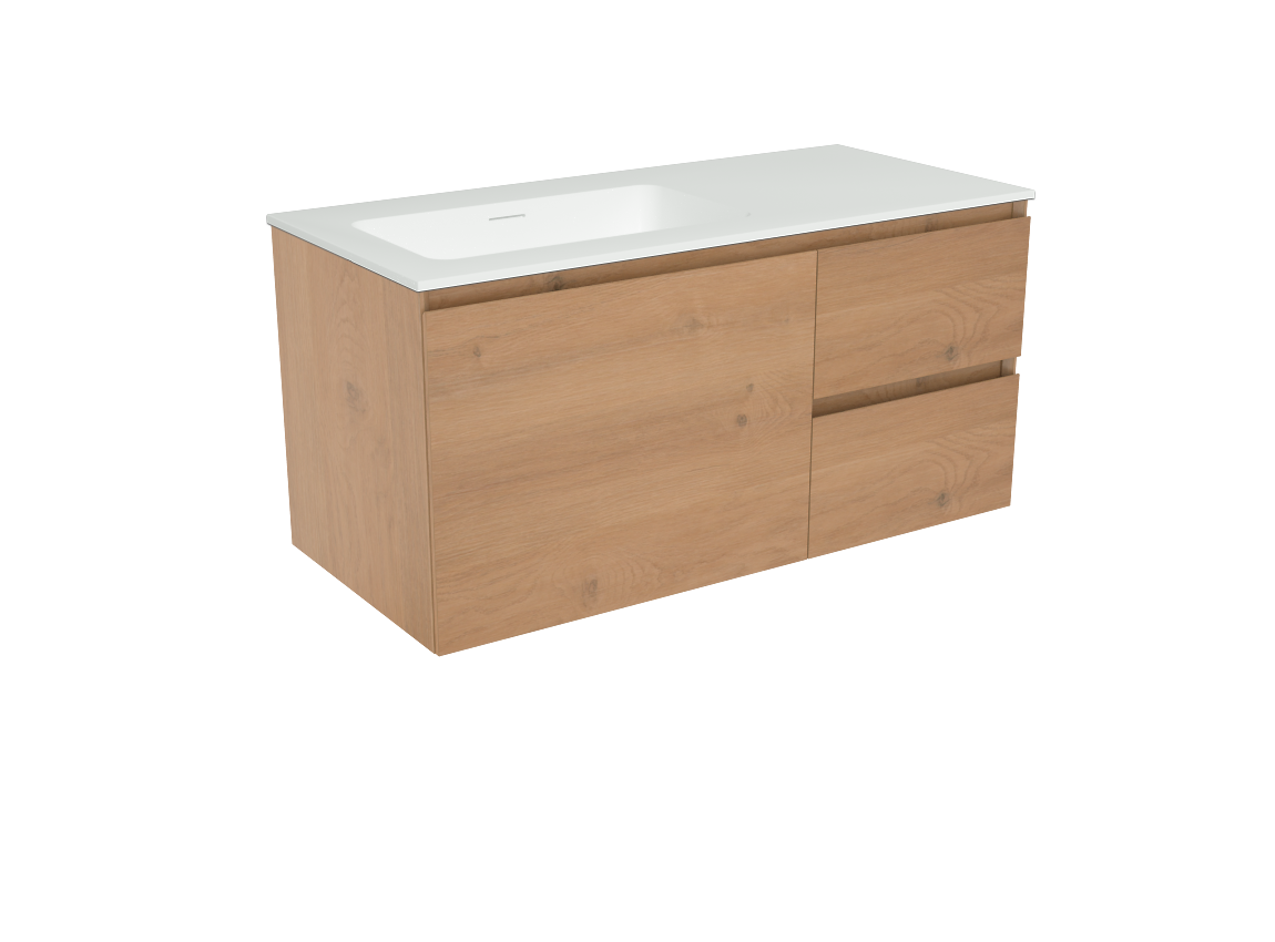 Storke Edge badkamermeubel met Mata Wastafel