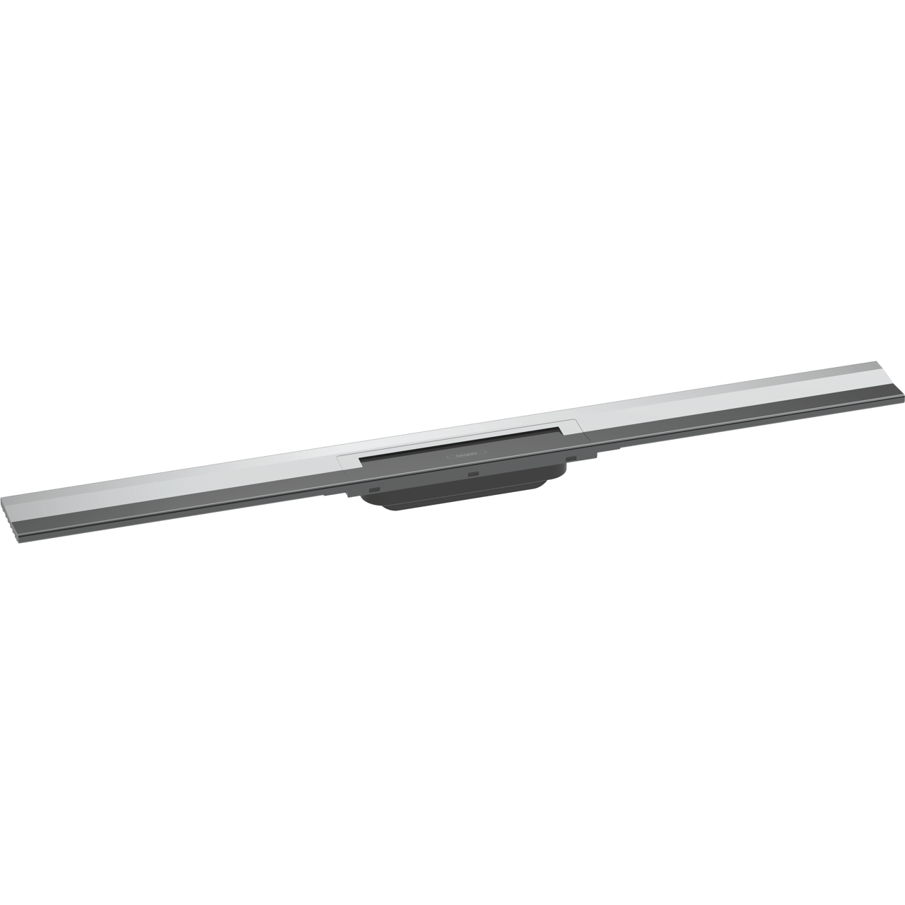 Hansgrohe RainDrain Flex caniveau de douche découpable montage mural 90cm chrome brillant