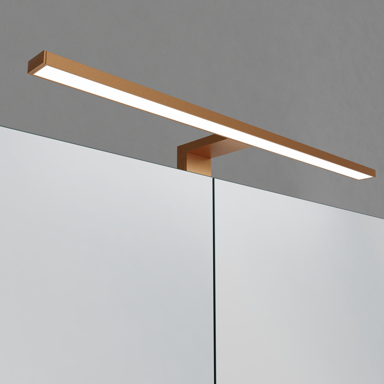 Luca Varess Cubico LED verlichting 50 cm Brushed RoseGold