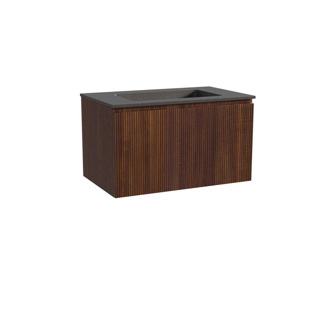 Storke Ribs Badmöbel Set mit Scuro Waschtisch