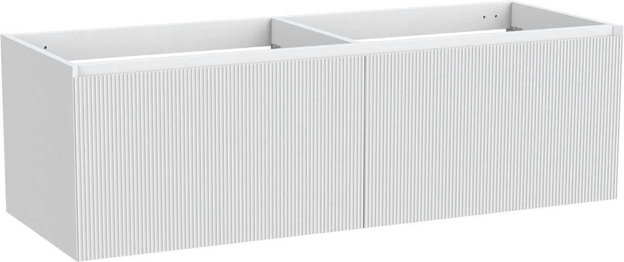 Balmani Fila zwevende wastafelonderkast 150 x 55 cm mat wit 4 lades