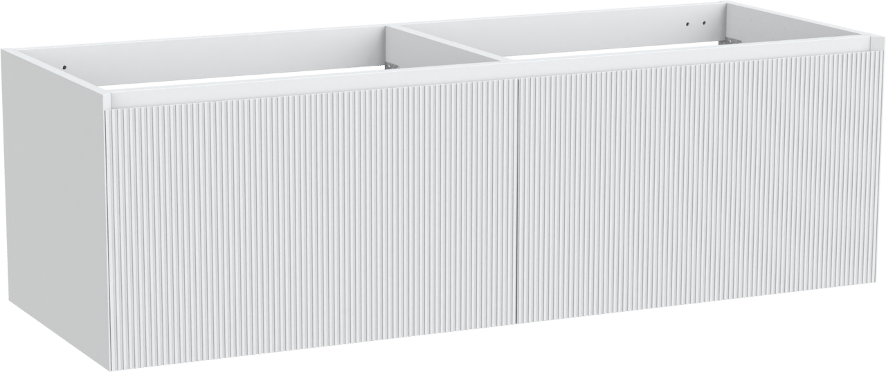 Balmani Fila zwevende wastafelonderkast 150 x 55 cm mat wit 4 lades