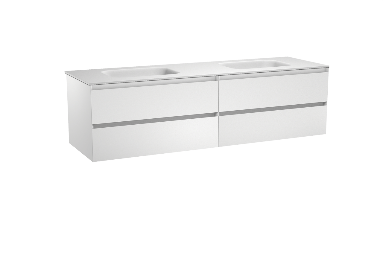 Balmani Mitra meuble salle de bains avec lavabo Tablo Arcato