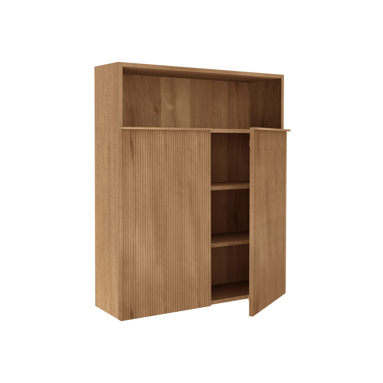 Balmani Forma colonne salle de bains suspendue teck 100 x 30 x 120 cm