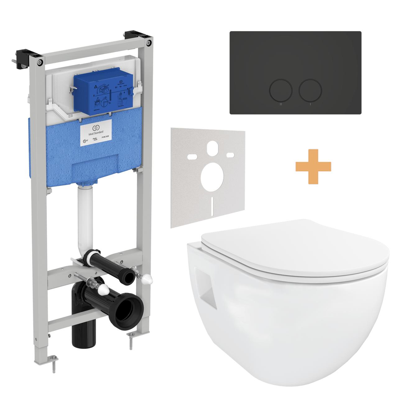 Ideal Standard Prosys toiletset met Waldo hangtoilet