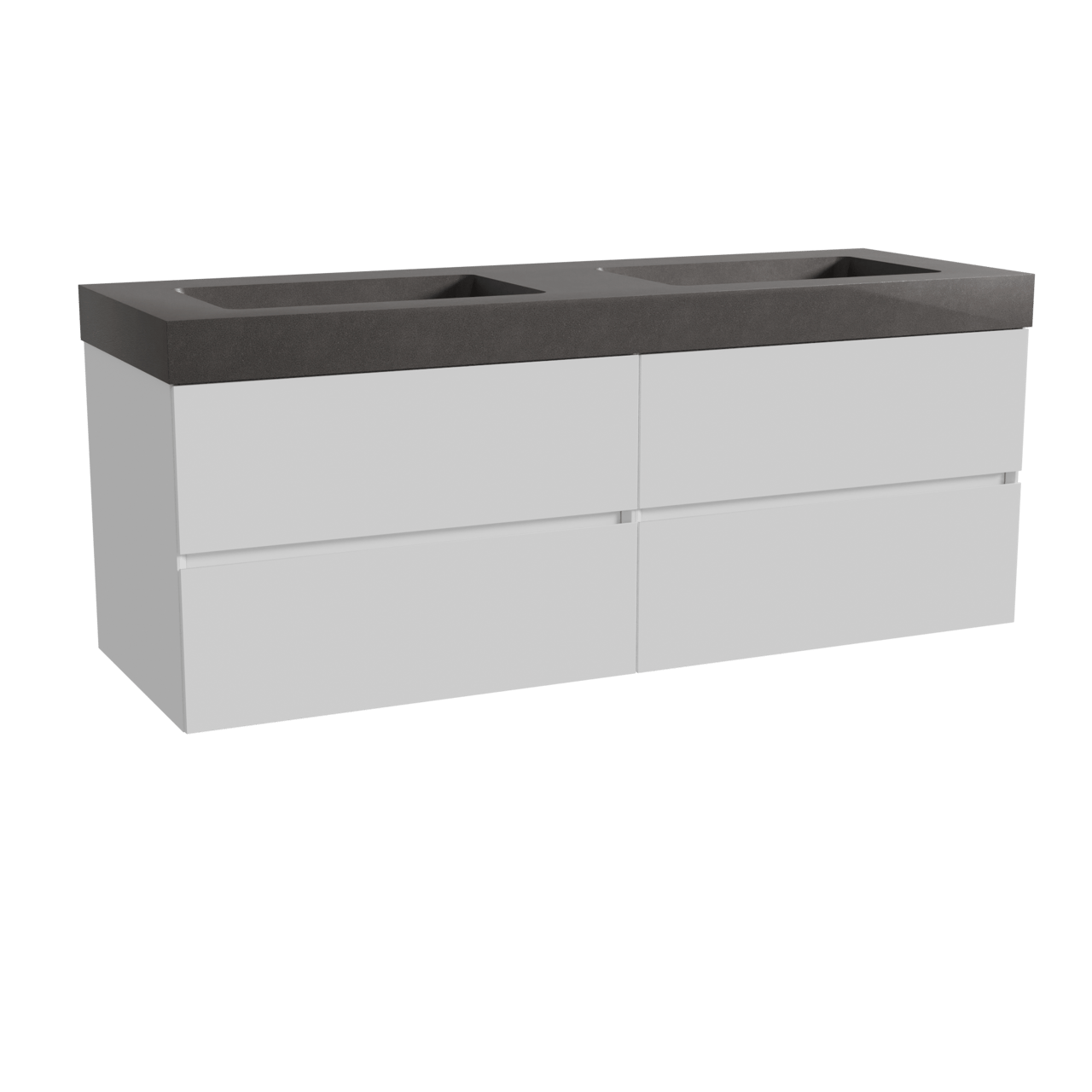 Storke Edge badkamermeubel met Scuro High wastafel