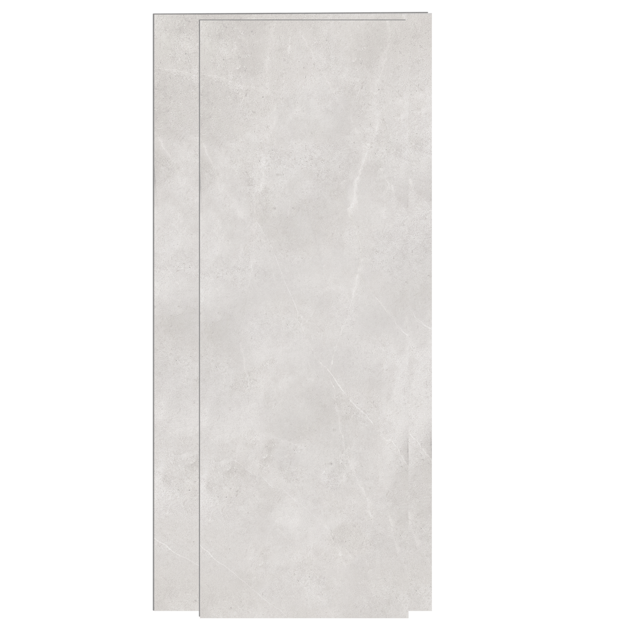Linie Plato revêtement mural de douche 120 x 90 x 210 cm pvc beige mat Baltimore