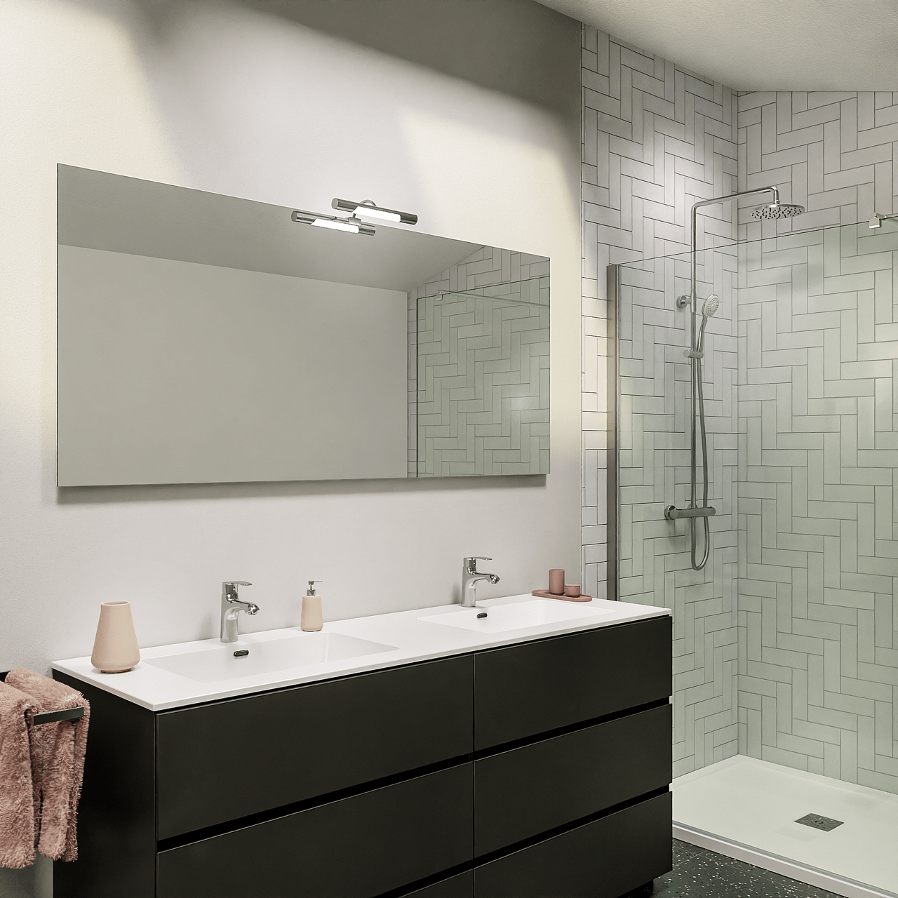 Storke Soto miroir rectangulaire 170 x 75 cm