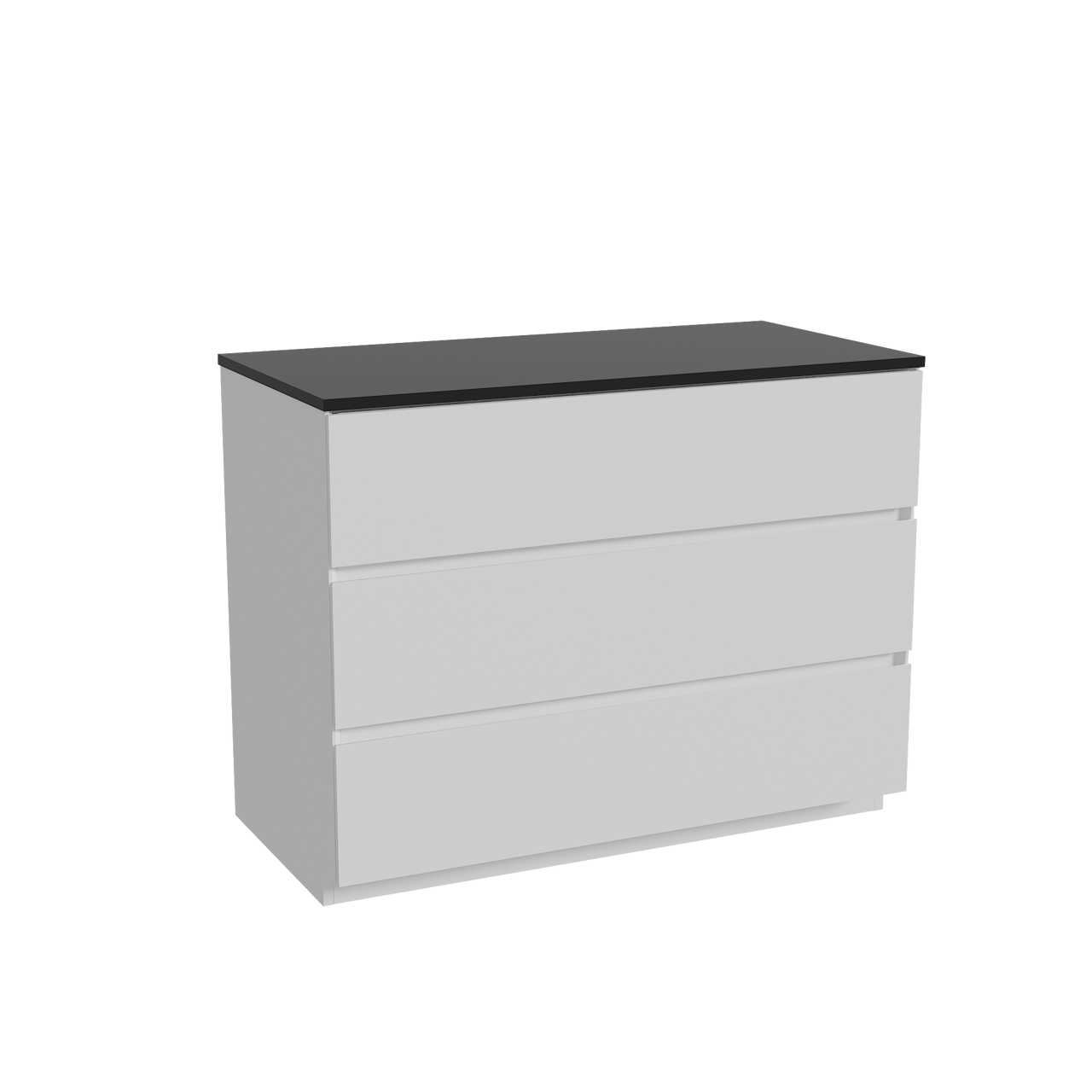 Storke Edge meuble salle de bains avec tablette pour vasques Panton