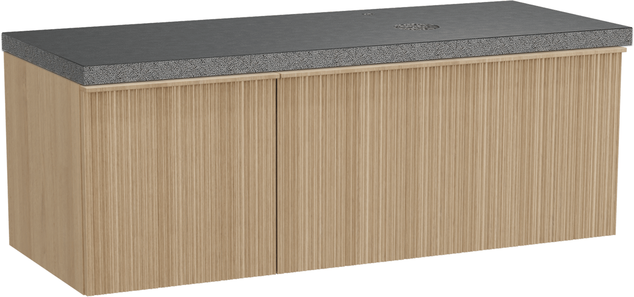 Balmani Forma badkamermeubel met Rock Tablet voor waskom(men)