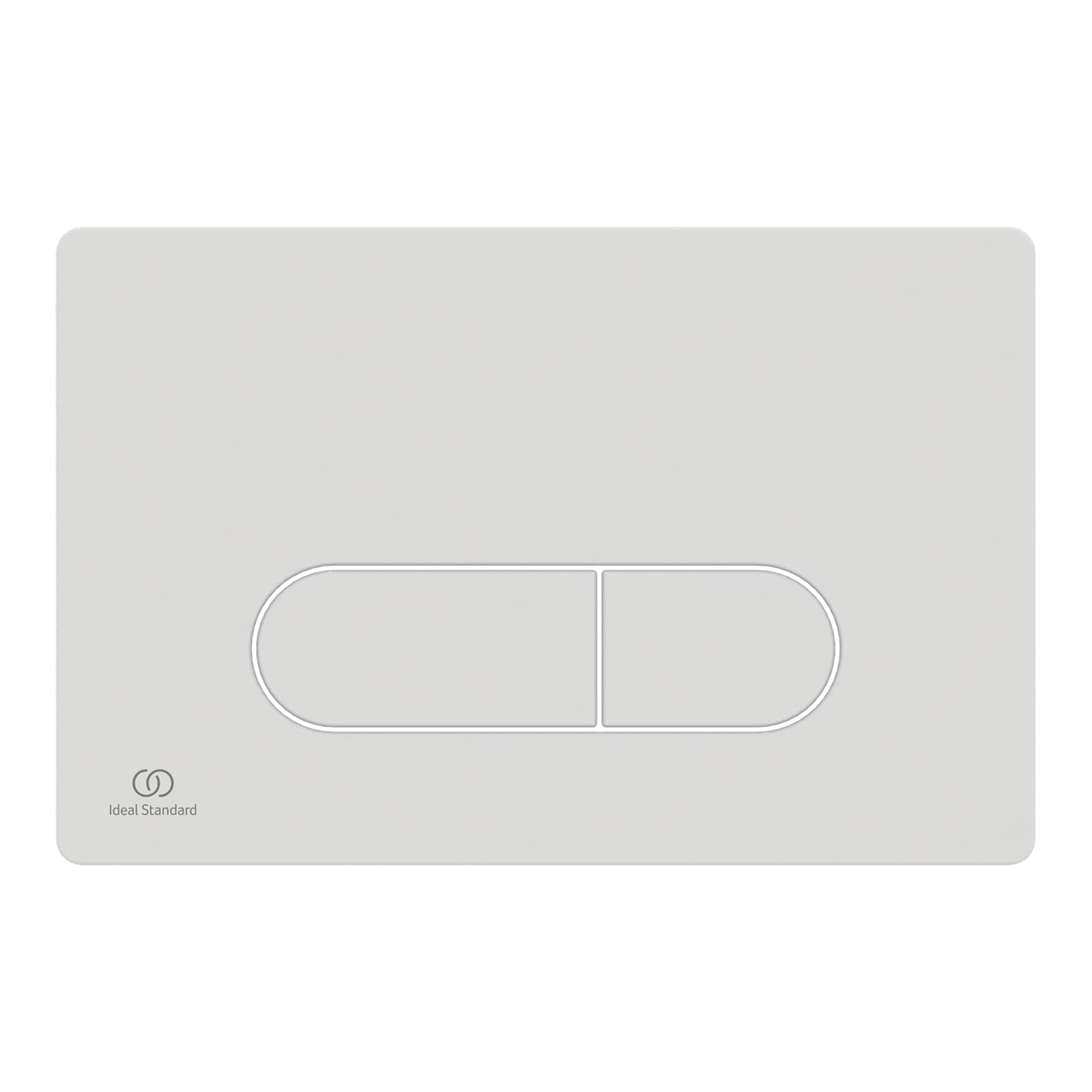 Oleas M1 plaque de commande Blanc Brillant pour Ideal Standard ProSys bâti-support