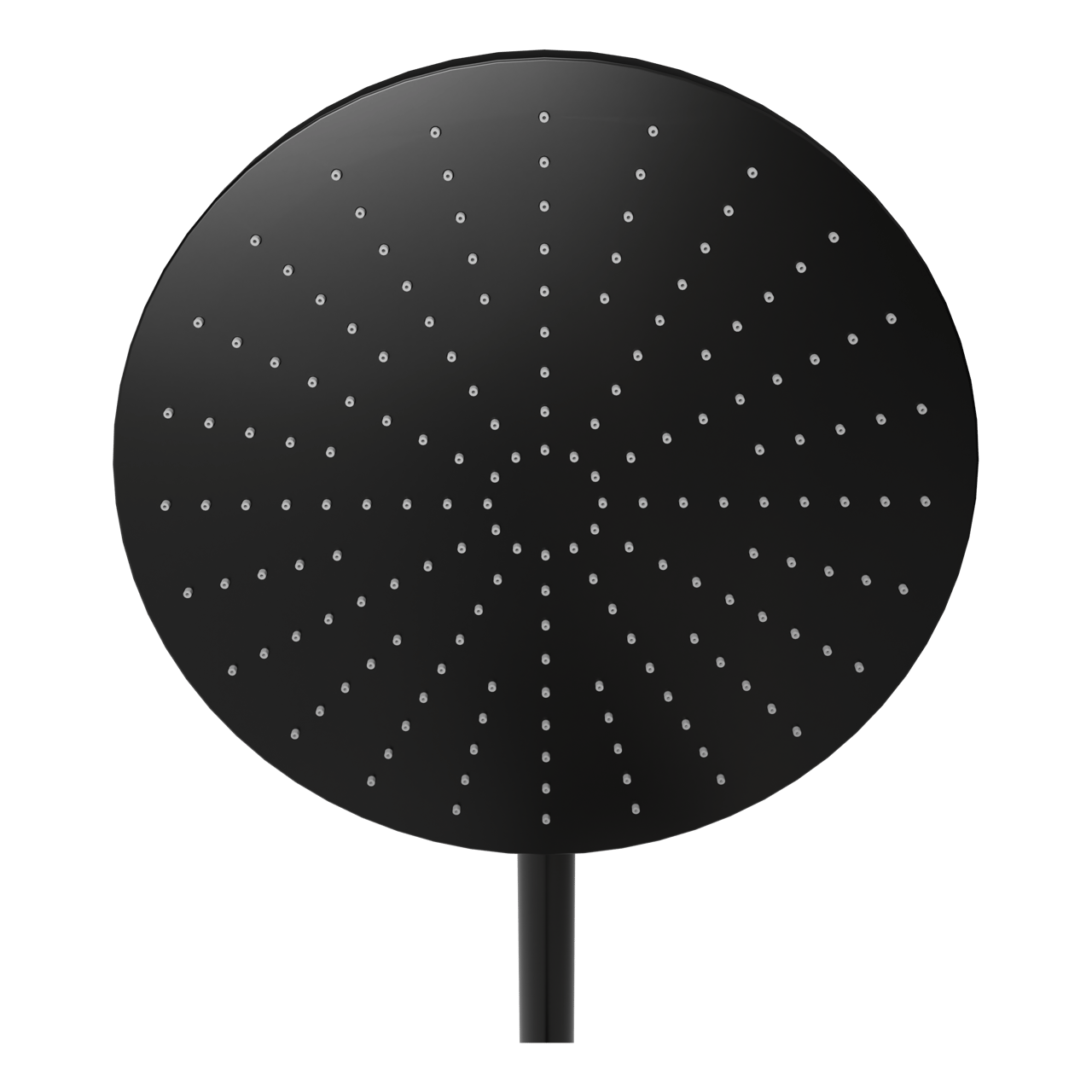 BLAUFOSS Nola 300 opbouw regendoucheset thermostatische kraan Mat Zwart