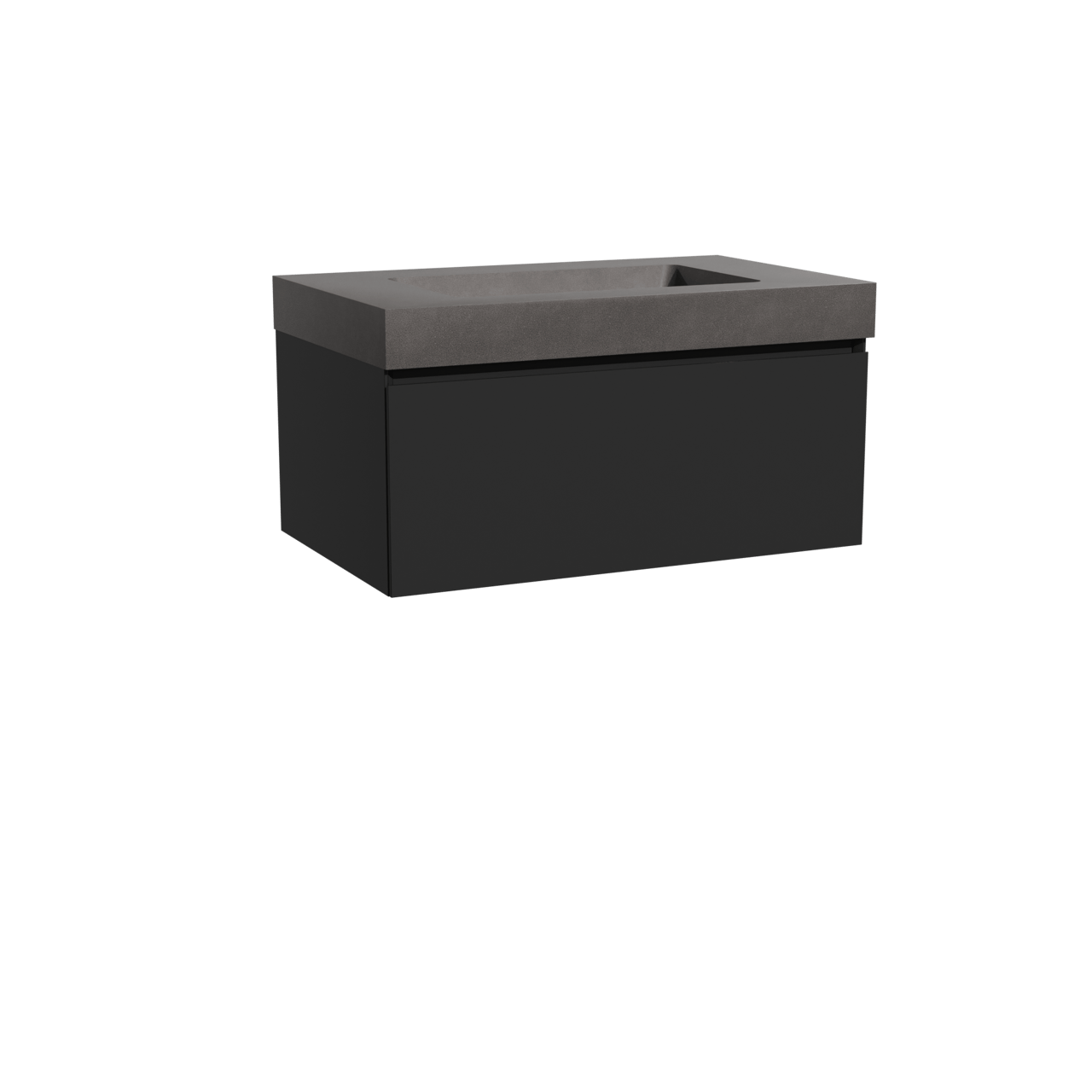 Storke Edge Badmöbel Set mit Scuro High Waschtisch